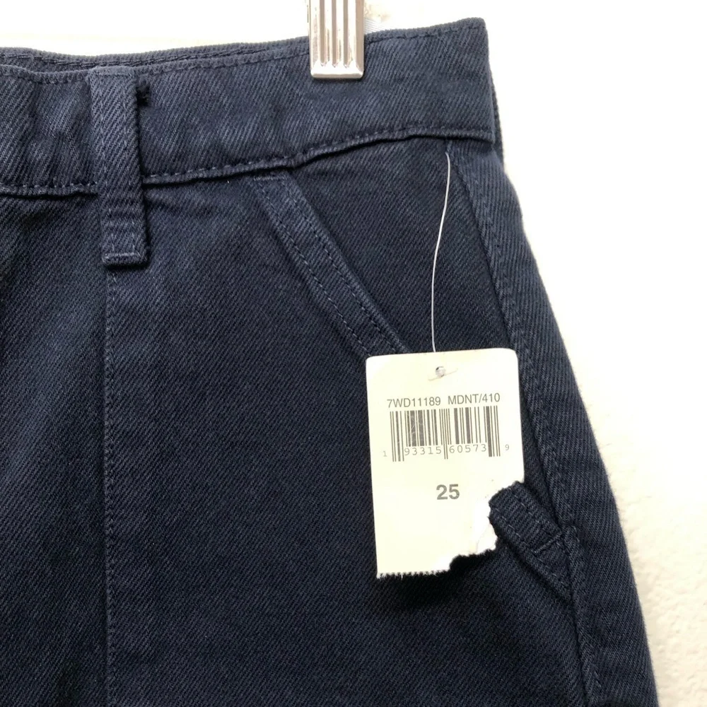 NWT Lucky Brand Blue Button Skirt